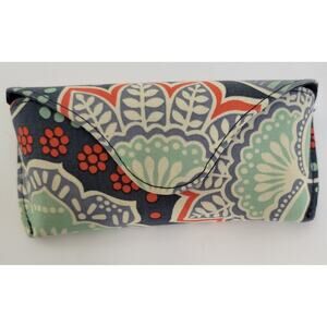 Vera Wang Hard Shell Glasses Case Whimsical Tropical Retro Heritage Glasses Case